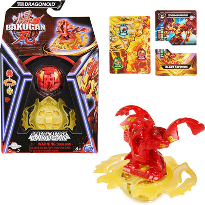 Bakugan – Spezialangriff – Spielset mit sich drehender Actionfigur – Stile können variieren
