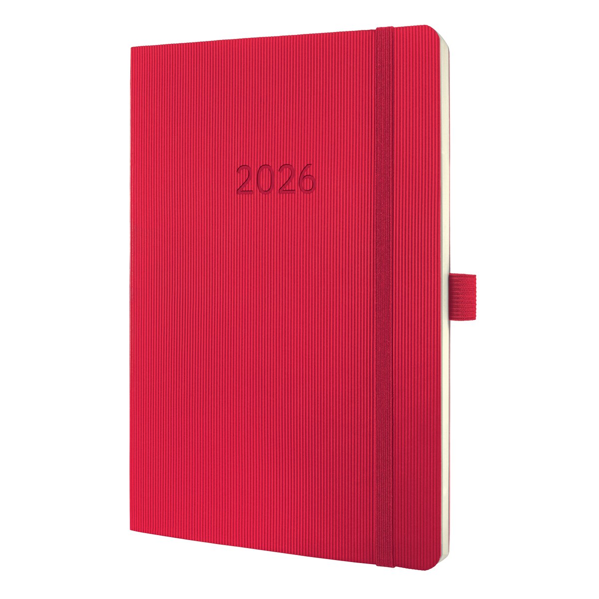 Sigel Wochenplaner 2026 Conceptum – Größe A5 – rot – Softcover – si-c2634