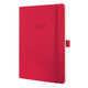 Sigel Wochenplaner 2026 Conceptum – Größe A5 – rot – Softcover – si-c2634