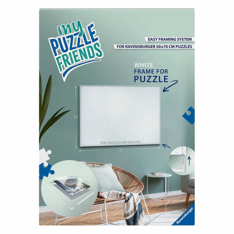 Ravensburger Puzzleliste 1000 Teile Puzzle weiß