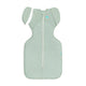 Love to dream™ Babyschlafsack swaddle up™ – reduzierendes Pucken – Baby 6–9 Monate – 8,5–11 kg – ganzjährig – Olivenzweige
