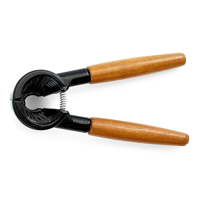 Westmark Nussknacker, Sektzange, Aluminiumguss, Holz, Länge: 16,8 cm, Sieger Nussprofi, Braun Schwarz, 332622e1 33262270
