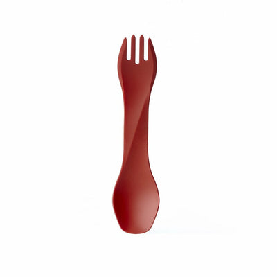 Menschliche Ausrüstung – Gobites Bio – wiederverwendbar – Besteck – Spork – Rot – Campingbesteck