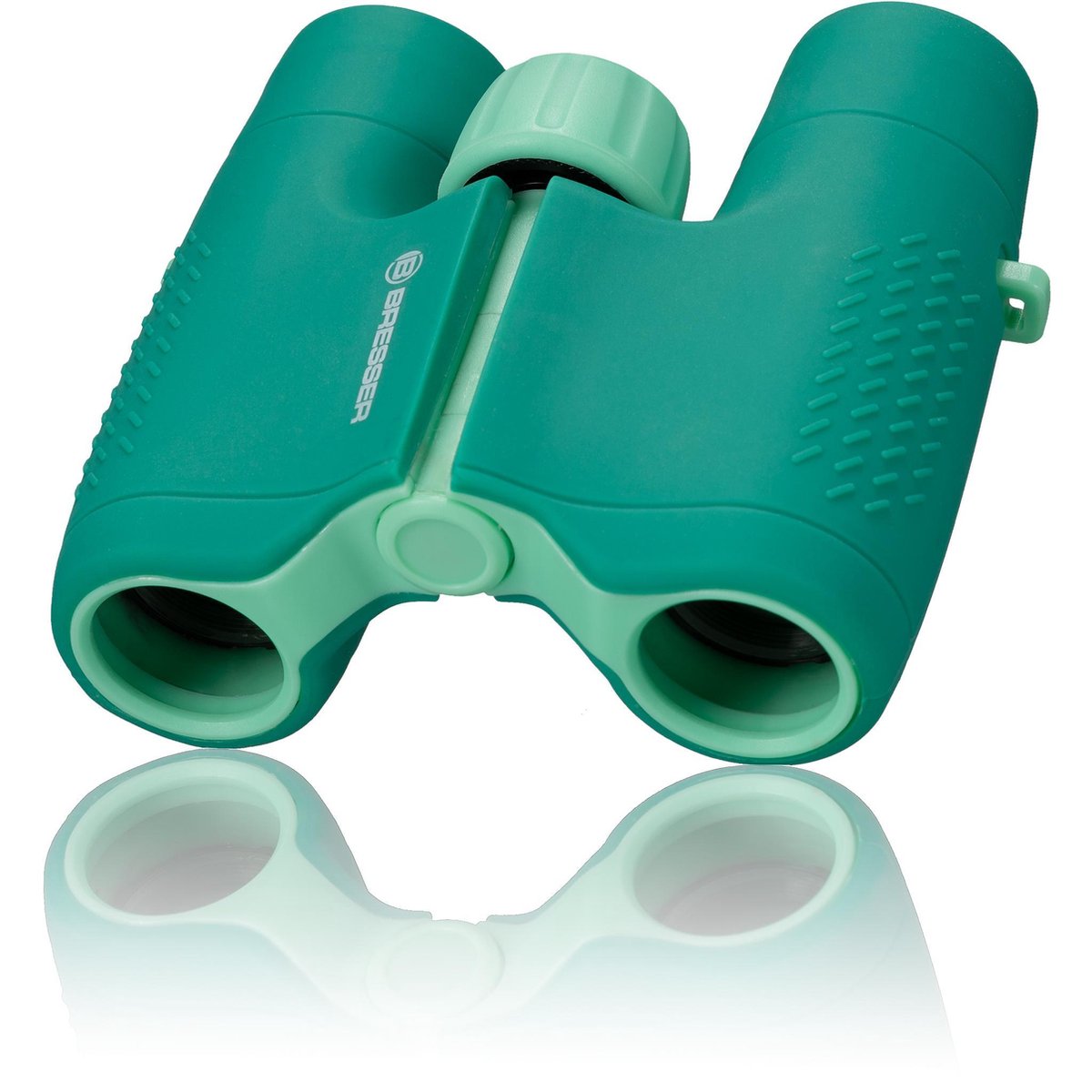 Bresser Junior-Fernglas - 6x21 - grün - robust - Fernglas für Kinder
