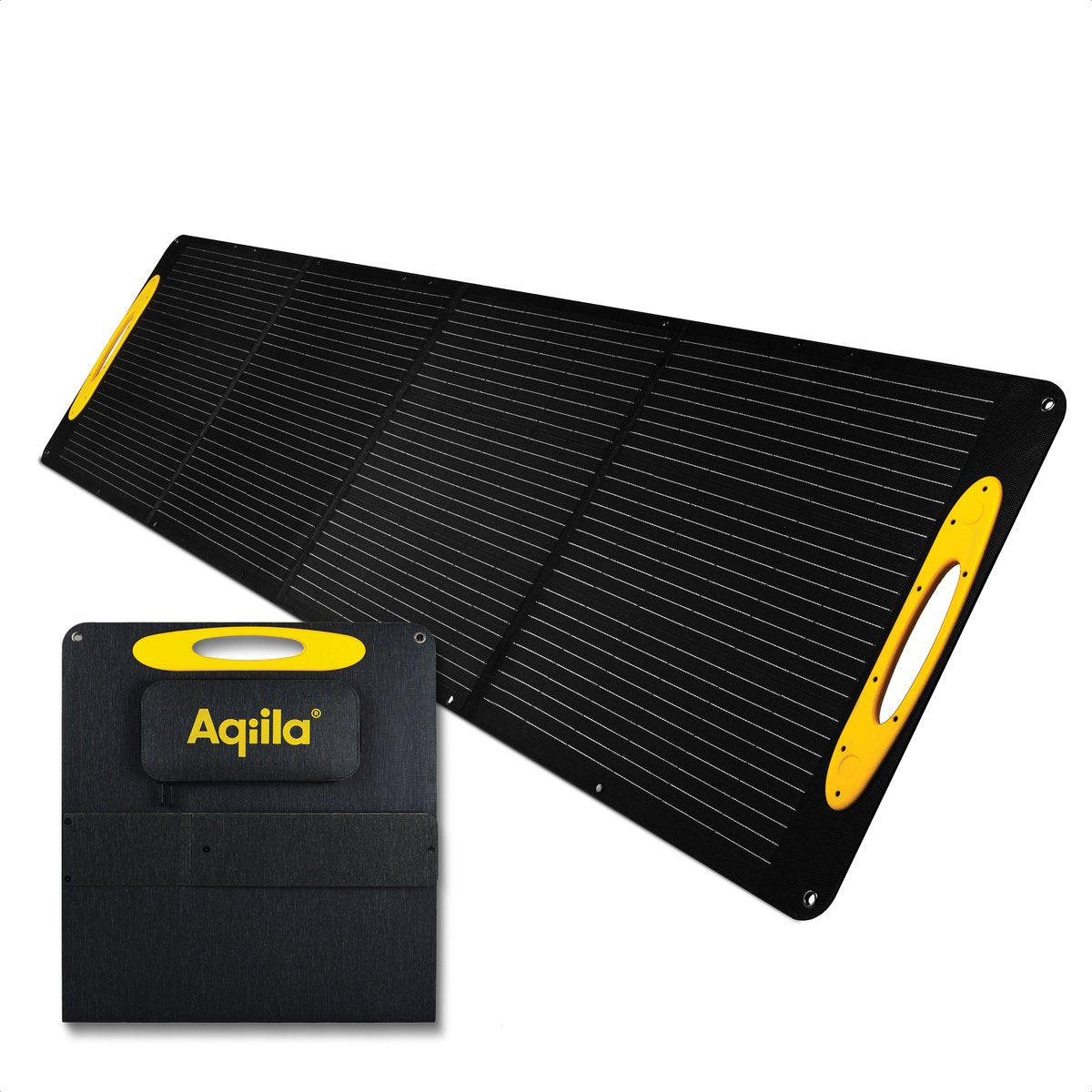 Aqiila faltbares Solarpanel, 200 W, monokristallin, IP65 wasserdicht, Solarpanel, 3 m Kabel mit 3 Anschlüssen, tragbares Solarpanel, Sunbird P200