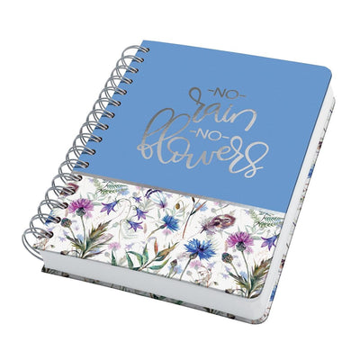 Sigel – Spiralnotizbuch – Jolie – A5 – Hardcover – 240 Seiten – Punkte – 120-Gramm-Papier – Misty Meadows – Si-JN619