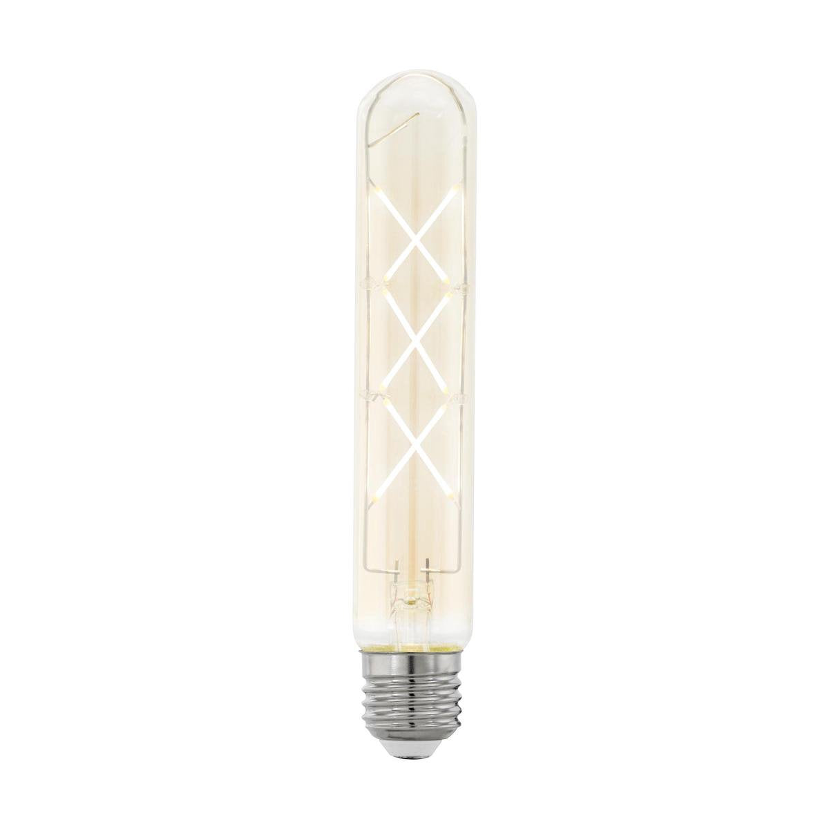 Eglo LED-Lampe – E27 – ø 3 cm – 4 W – 2200 K – Bernstein