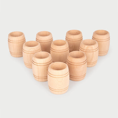 Tickit® Holzfässer 55 mm