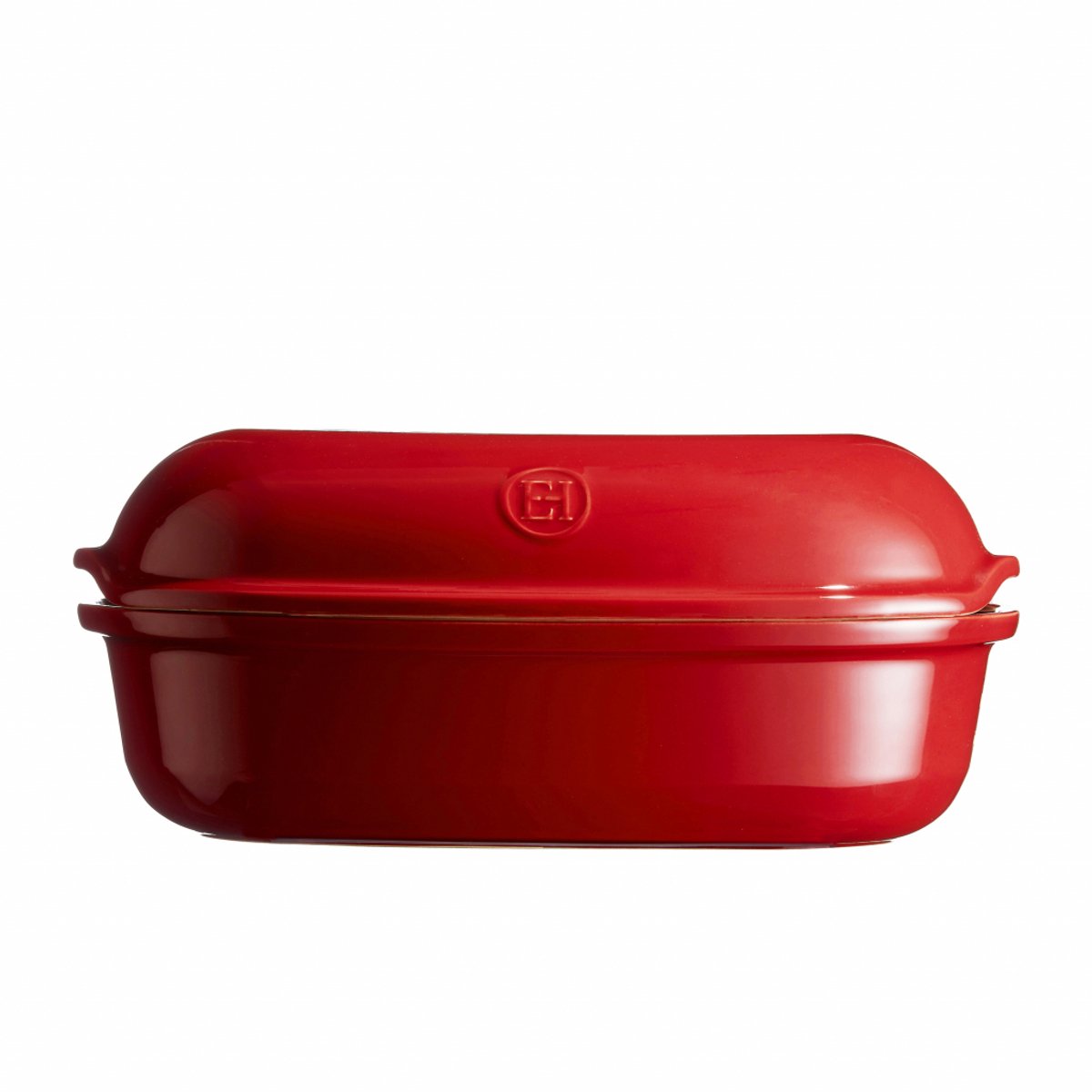 Emile Henry Brotbackform, traditionelle E-Box – 340 x 215 x 150 mm – Grand Cru