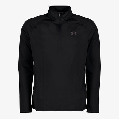 Under Armour UA Tech 2.0 1 2 Zip-Blk Herren-Sporttrikot – Schwarz – Anthrazit