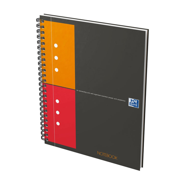 Internationales Oxford-Notizbuch Connect ohne scanbare Seiten, 160 Seiten, Format A5+, kariert, 5 mm
