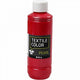 Creativ Company Textilfarbe, Perlmutt, Rot, 250 ml 1 Flasche