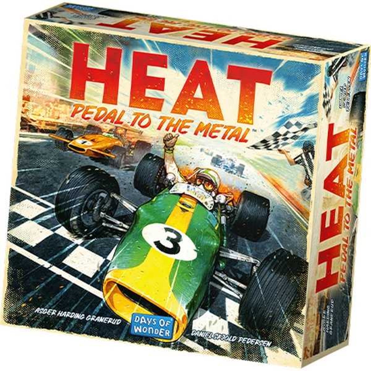 Days of Wonder Heat – Brettspiel