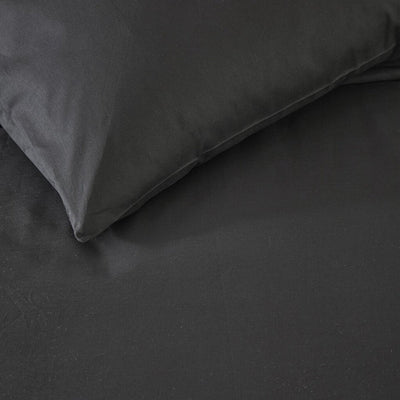 Cinderella Weekend 1-Personen-Bettbezug-Set 135 x 200 cm Baumwolle schwarz + 1 Kissenbezug 60 x 70