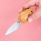Kikkerland Käsemesser – 3er-Set – Mäusedesign