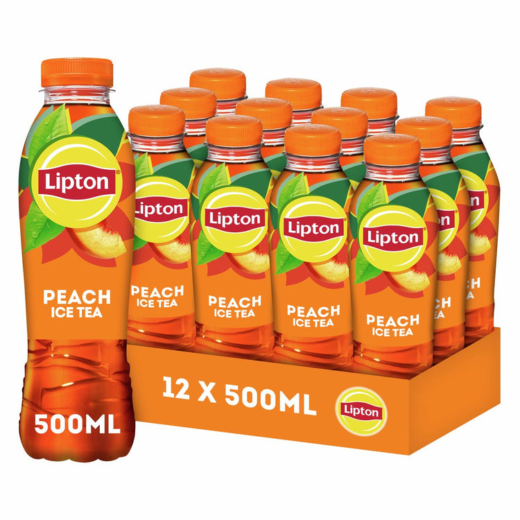 Lipton Eistee Pfirsich mit Kohlensäure (12x 50cl)