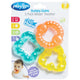 Playgro Kühlwasser-Beißringe – 3er-Set – Babyspielzeug – Spielzeug 1 Jahr – Baby-Beißring