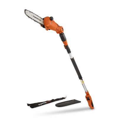 Powerplus Dual Power Teleskop-Akku-Kettensäge POWDPG75385 – 40 V Akku-Astsäge mit Schwert, ohne Akku und Ladegerät, 25 cm Sägeblatt, automatische Kettenschmierung, Gartengeräte