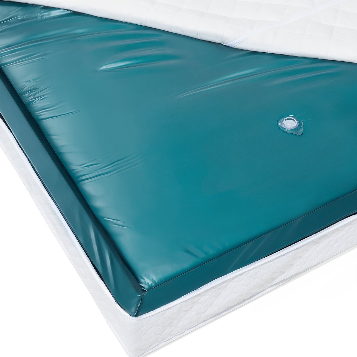 Beliani mono full beruhigt - Wasserbettmatratze - Blau - 160 x 200 cm - Vinyl