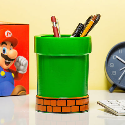 Paladone Super Mario Pfeifen-Piranha-Pflanze und Stifthalter