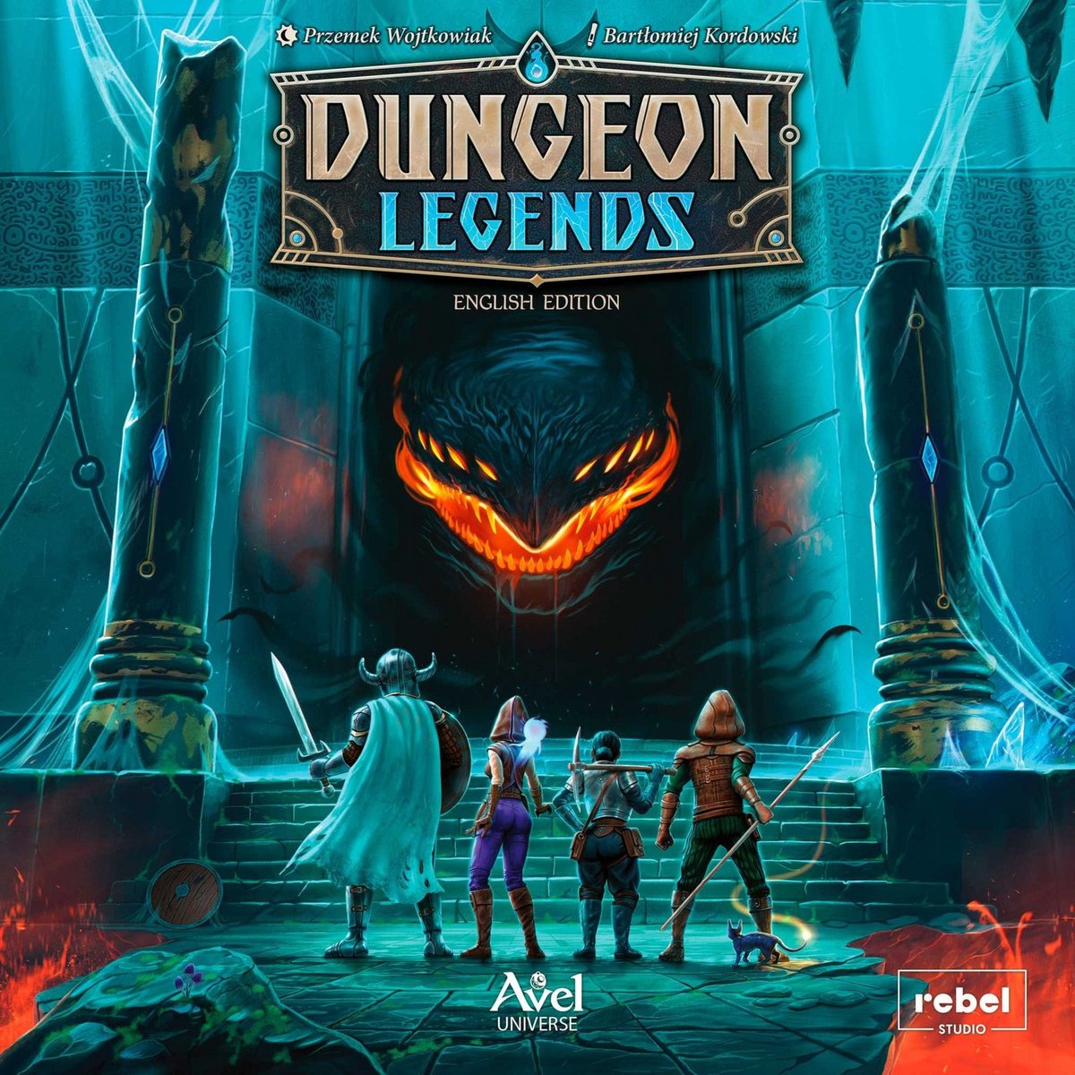 Wancelot Dungeon Legends Brettspiel – de