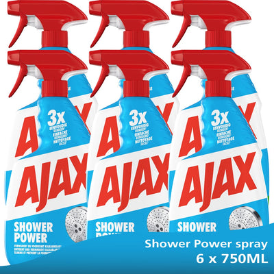 Ajax Sprühdusche Power 6 x 750 ml – Vorteilspack