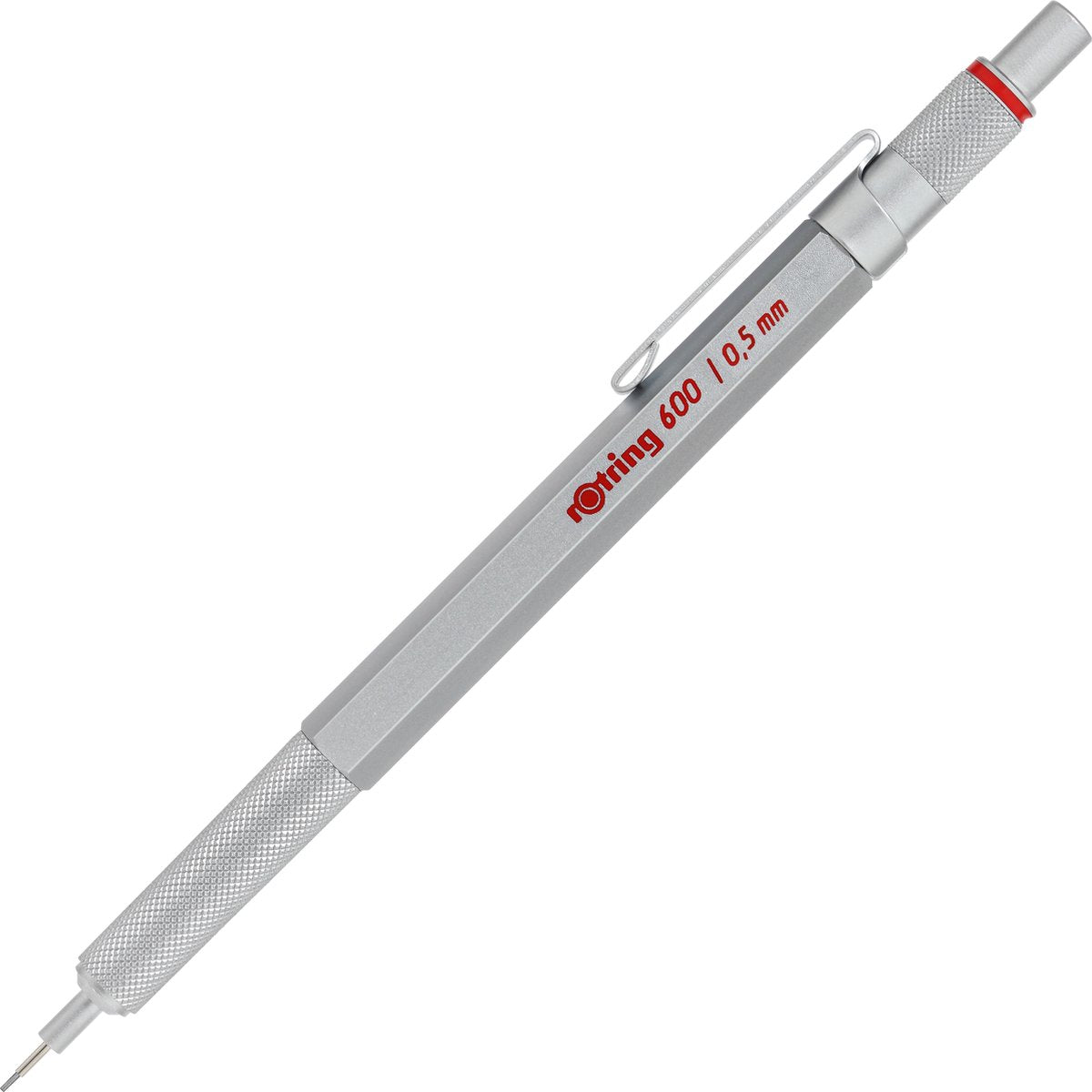 Rotring 600 Druckbleistift | 0,5 mm | silberfarben