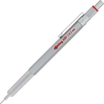 Rotring 600 Druckbleistift | 0,5 mm | silberfarben