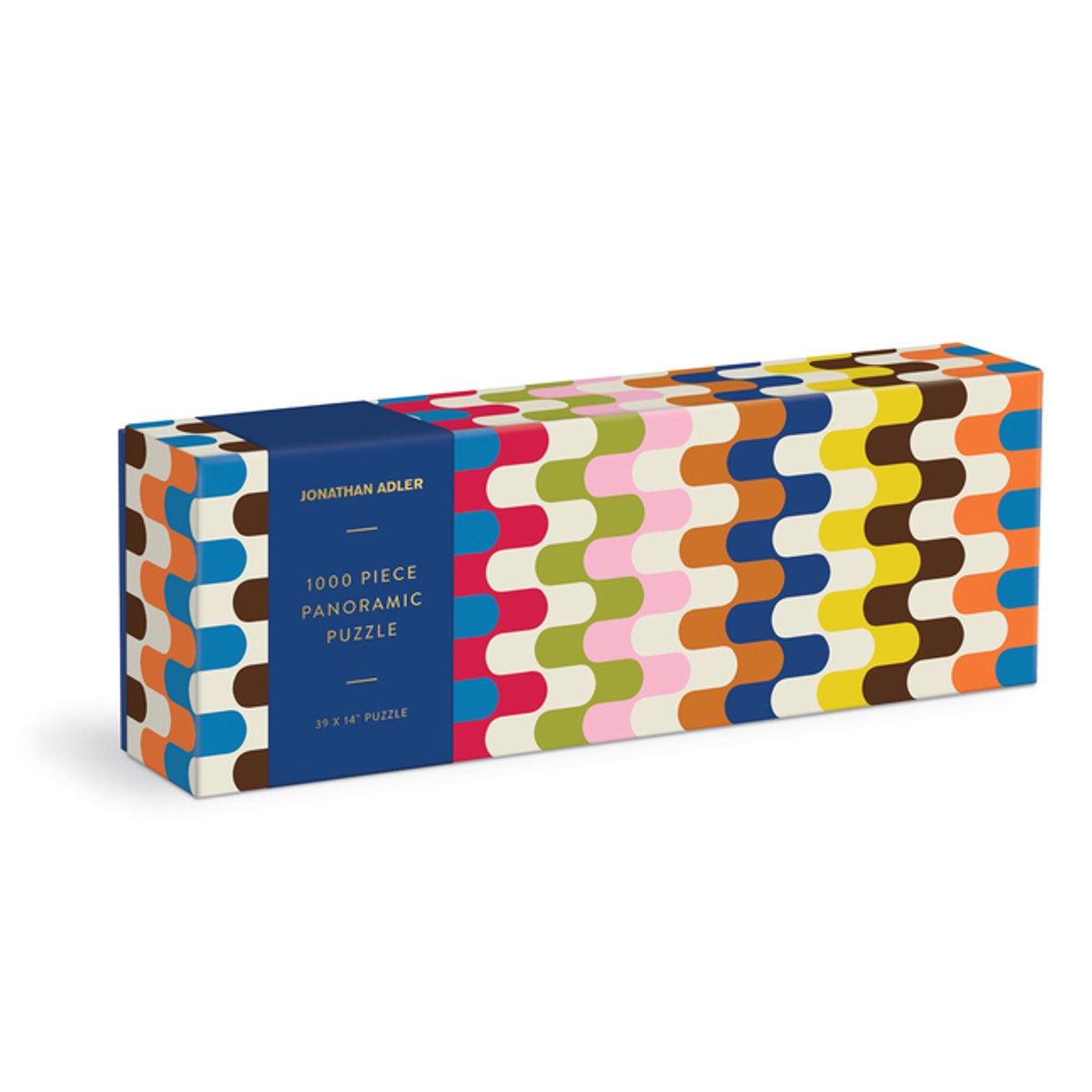 Jonathan Adler Bargello 1000-teiliges Panorama-Puzzle