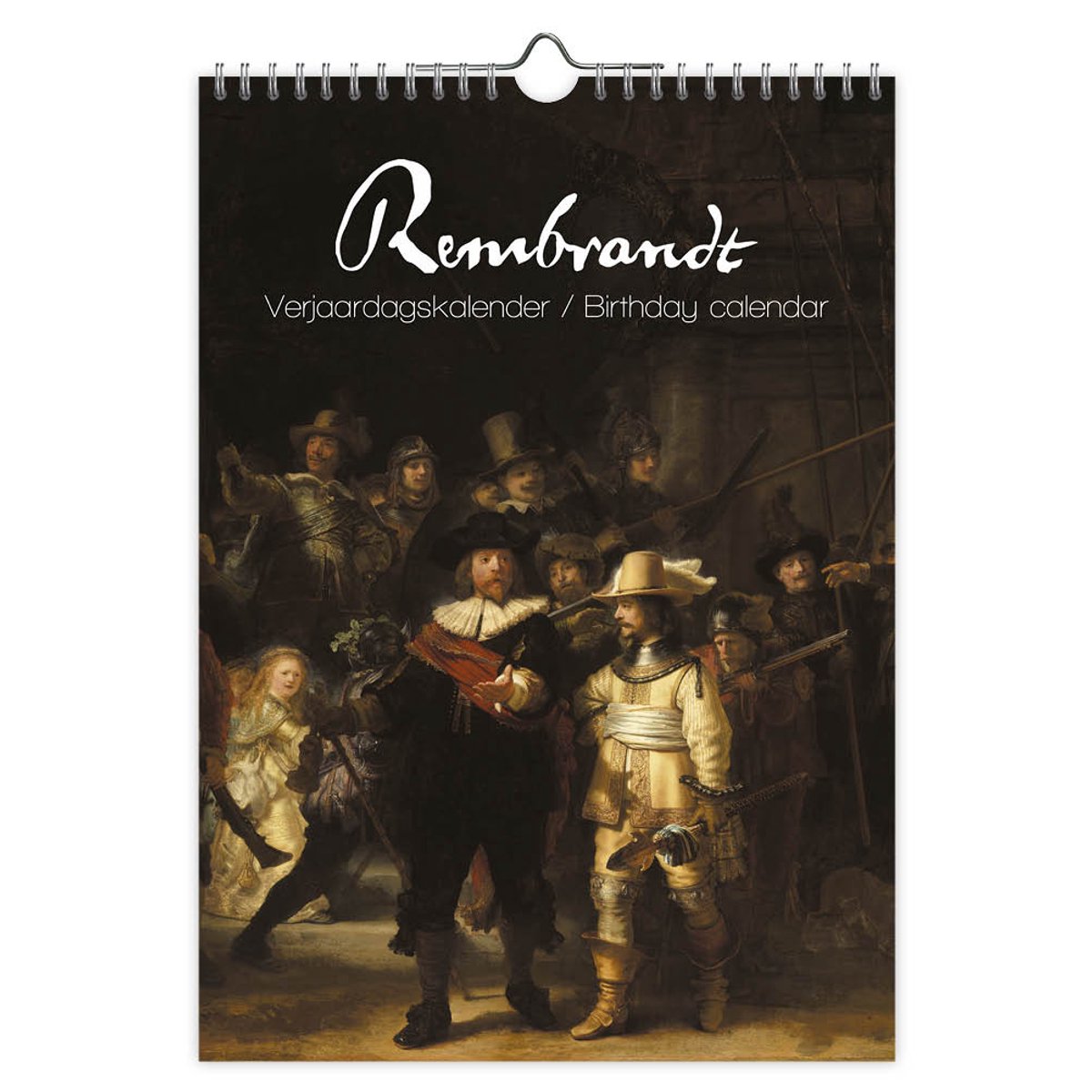 Rembrandt van Rijn Rembrandt Geburtstagskalender – A4