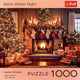 Trefl Puzzle 1000 Teile Weihnachten eine warme Winternacht Puzzle.