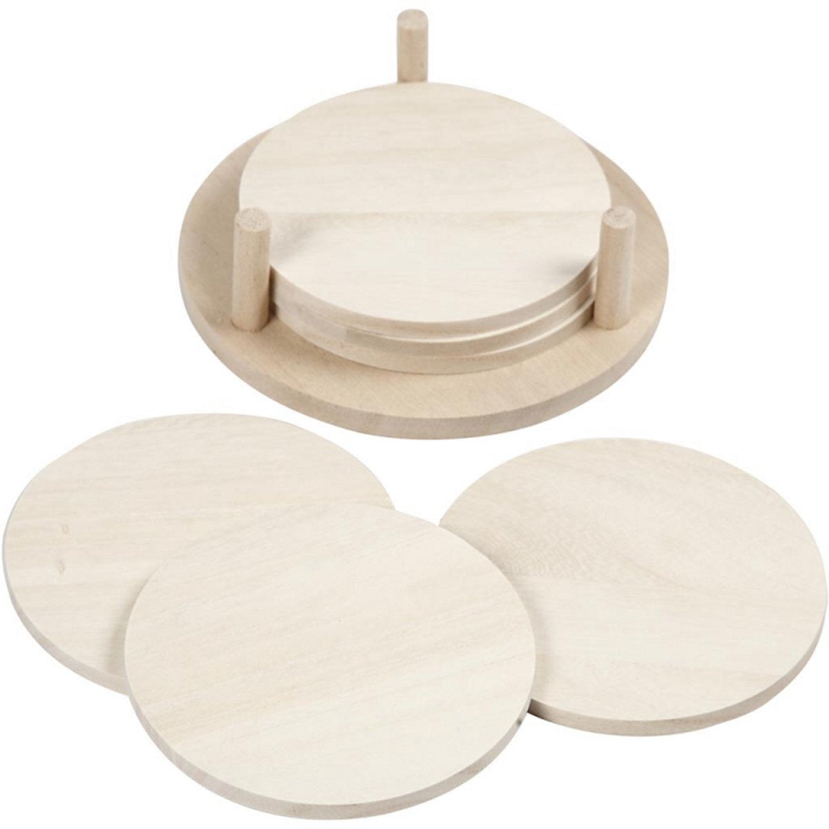 Creativ Company-Scheiben, D 9,5 cm, Stärke 5 mm, 6 Stück 1 Box