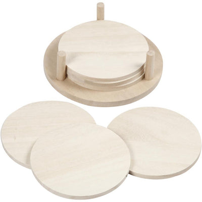 Creativ Company-Scheiben, D 9,5 cm, Stärke 5 mm, 6 Stück 1 Box