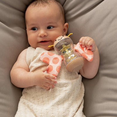 Hape Regenmacher Schmetterling Rosalie – Babyrassel und Regenmacher ab 0 Monaten