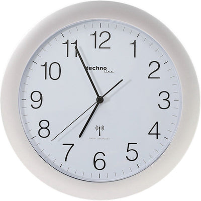 Wanduhr Technoline wt8000 30cm silberweiß