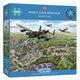 Gibsons – Wings over Windsor (von Matthew Emeny) – 1000 Teile 68 × 49 cm (B × H) – Puzzle für Erwachsene