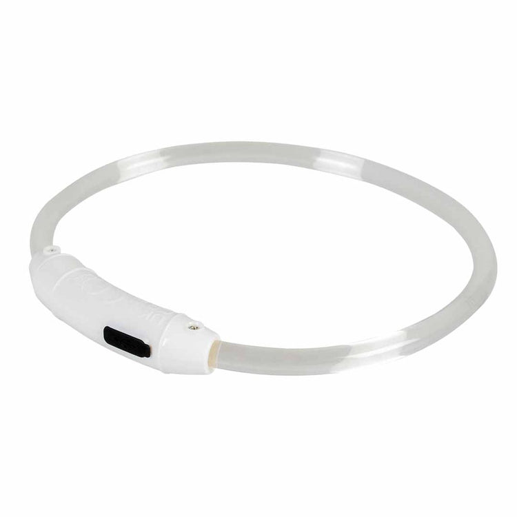 Duvo plus seecur!ty Halsband, Blitzlichtring, USB, TPU, L-65 x 2,5 x 1 cm, mehrfarbig