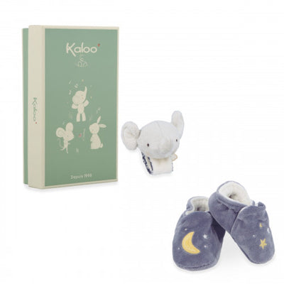 Kaloo – Elefanten-Baby-Geschenkset – Grau