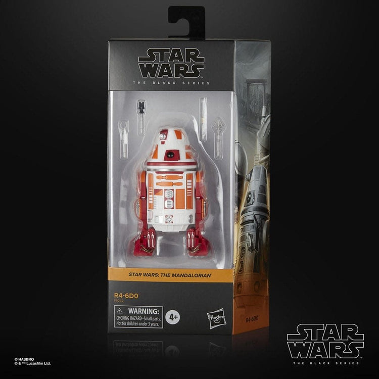 Hasbro Star Wars: The Mandalorian Black Series Actionfigur R4-6D0 15 cm
