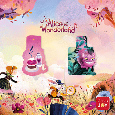 Magnetische Lesezeichen „Alice im Wunderland“ von Clavis Publisher
