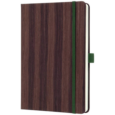 Sigel Notizbuch – Conceptum – A5 – Holzstruktur – punktiert – Hardcover – si-co674