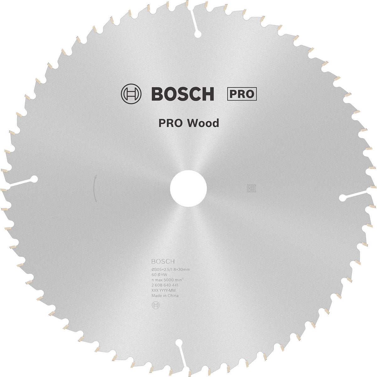 Bosch Pro Holzkreissägeblatt, 305 x 2,5 x 30 mm