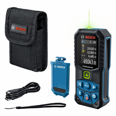Bosch blau glm 50-27 cg | professioneller Laser-Entfernungsmesser | wiederaufladbarer Akku | 50 Meter | grün - 0601072u01