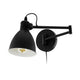 Eglo san peri wandleuchte - e27 - 30 cm - schwarz