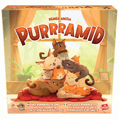 Goliath Purrramid – Familienspiel – 2 bis 4 Spieler – ab 8 Jahren
