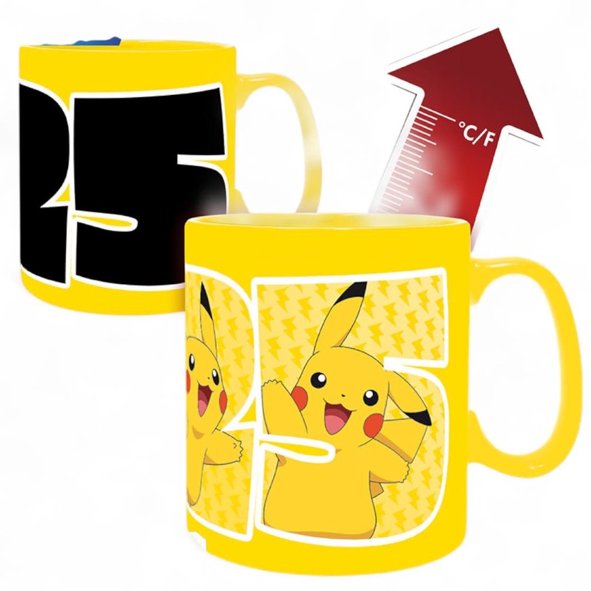 Abystyle Pokemon – Becher mit Wärmewechsel – 460 ml – Pikachu 25 – CB-Box
