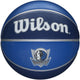 Wilson-Basketballball, NBA-Team-Tribute, Dallas Mavericks, Blau, Einheitsgröße