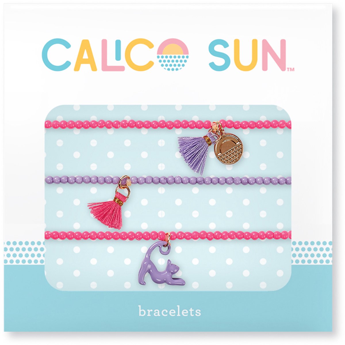 Kaliko-Sonne – Zoey-Armbänder – Katze