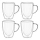 Leonardo Duo doppelwandiges Glas 300ml - Set 4