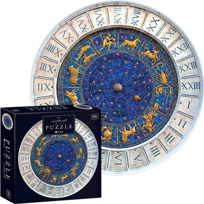 Geronimo Games Puzzle - 500 Teile - Interdruk Rundpuzzle 500 Teile Sternbilder ⌀63cm -